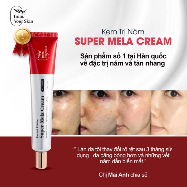 Kem Giảm Thâm Nám Super Mela Cream