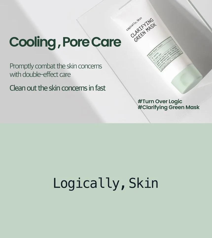 Logically Skin Clarifying Green Mask- Mud Cream Mask