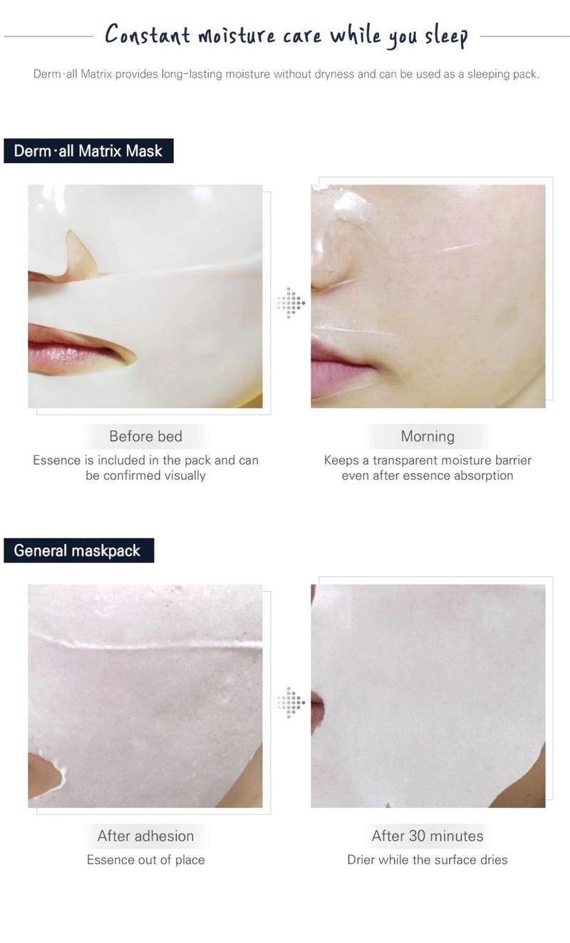 Derm-All Matrix Facial Derma-care Masks
