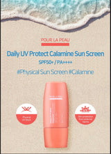 Kem Chống Nắng Pour La Peau Daily UV Protect Calamine - Vt Glamour