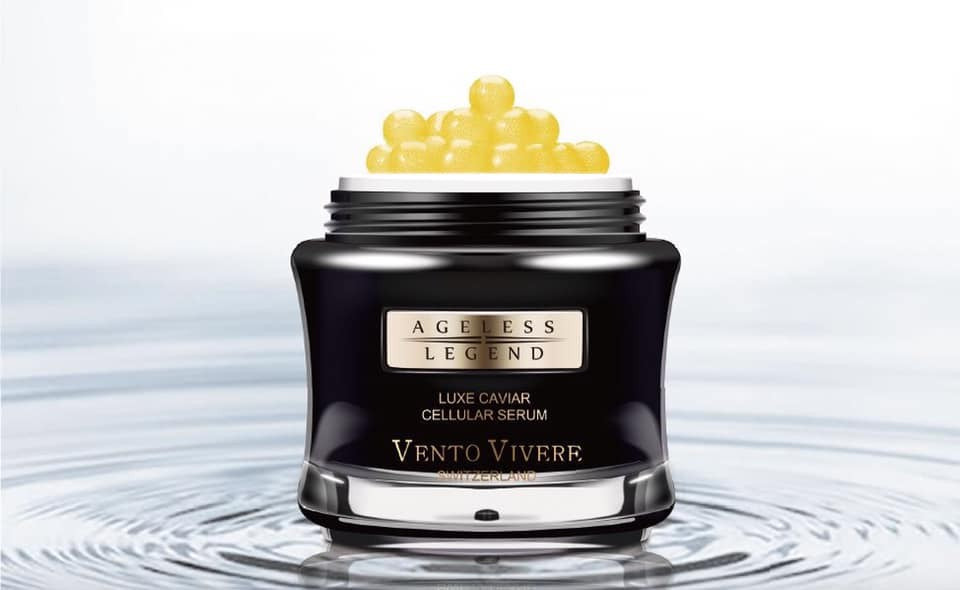 Tinh Chất dưỡng da trứng cá tầm Vento Vivere Luxe Caviar 30g Thụy Sĩ