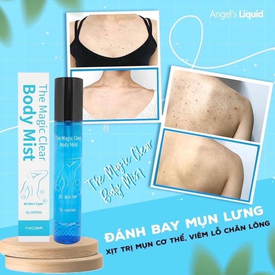 Xịt mụn lưng ANGEL’s LIQUID The magic Clear Body Mist - Vt Glamour