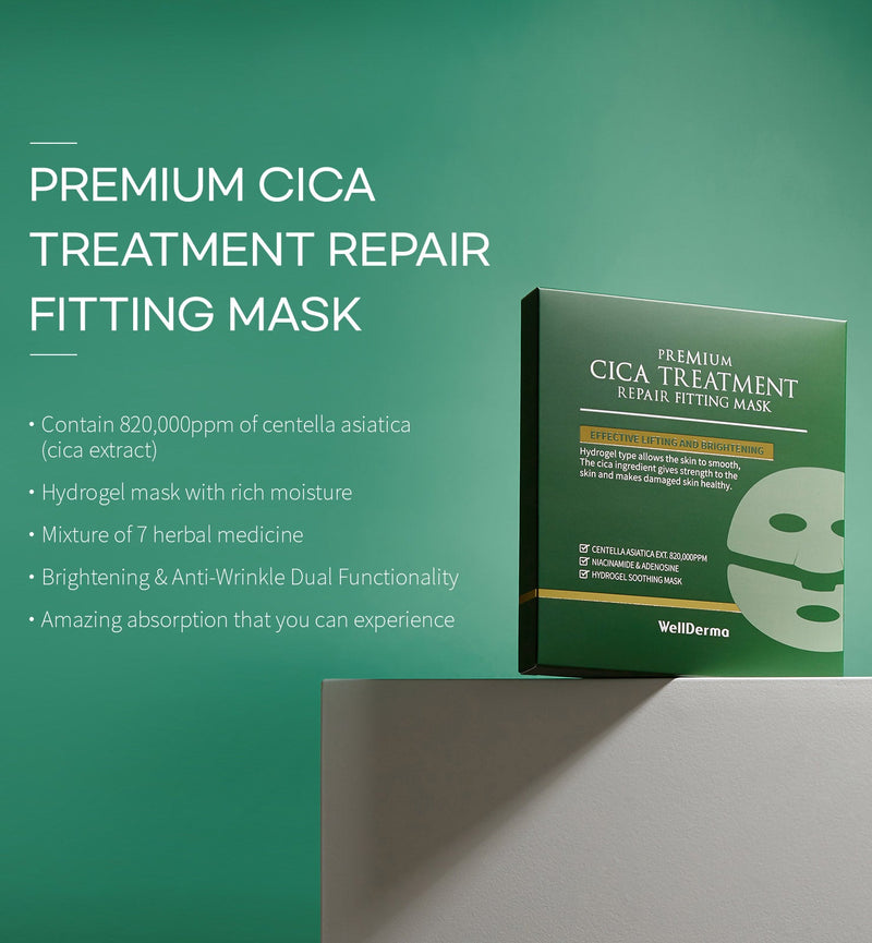 Premium Cica Treatment Repair Fitting Mask