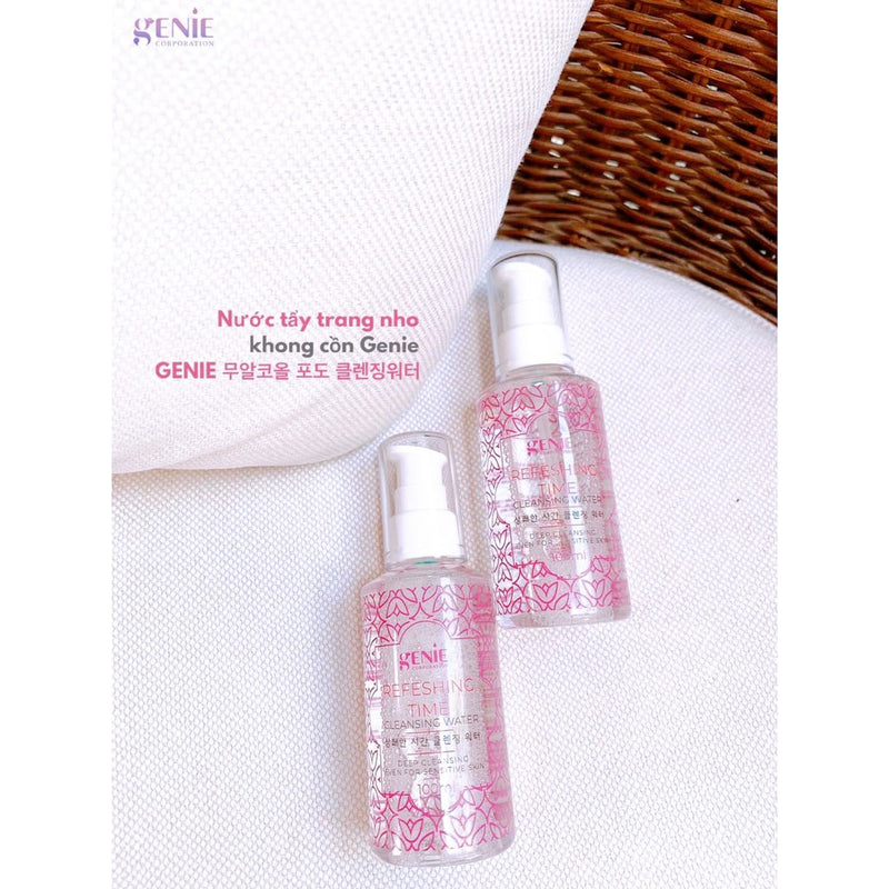 Nước Tẩy Trang Genie Refreshing Time Cleansing Water