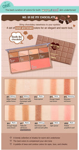 Peripera Ink Fitting Color Palette Chocolate