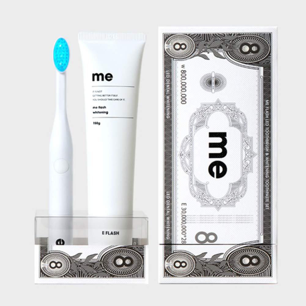 Set bàn chải đánh răng Me Flash Led Toothbrush & Whitening Toothpaste