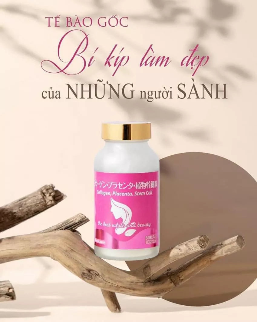 Viên Uống Collagen , Placenta , Stem Cell Nhật Bản