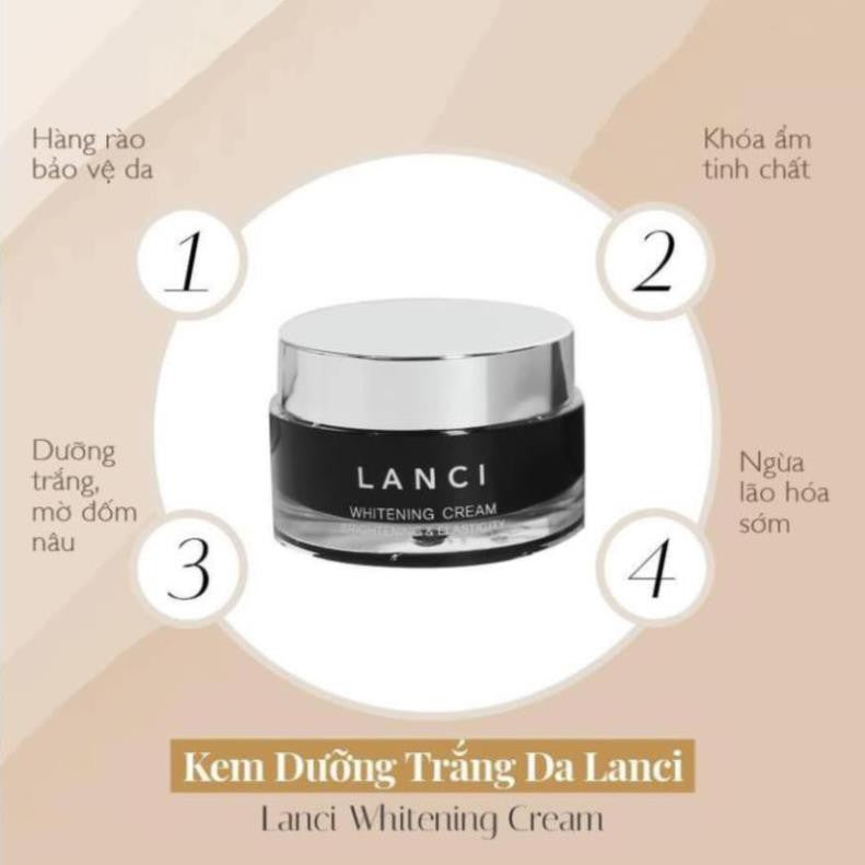 Kem Dưỡng Sáng Da Mặt Lanci Whitening Cream