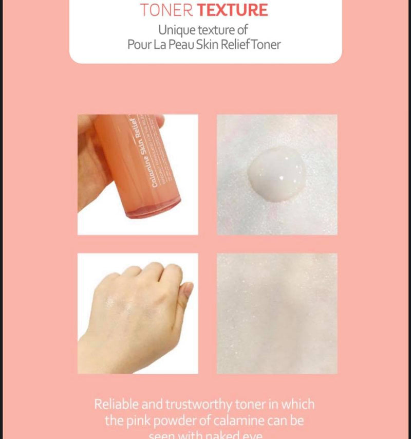 POUR LA PEAU Calamine Skin Relief Toner 150ml - Vt Glamour